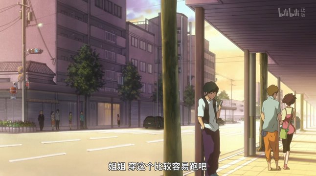 修学旅行の商店街